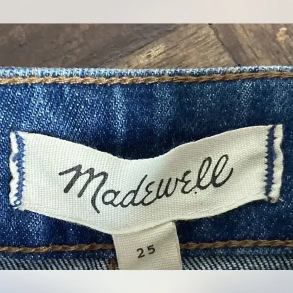 Madewell zip denim